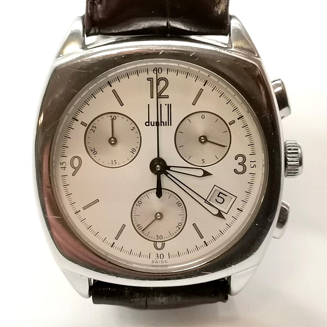 DUNHILL CENTENARY HUNTER CHRONOGRAPH QUARTZ WRISTWATCH.