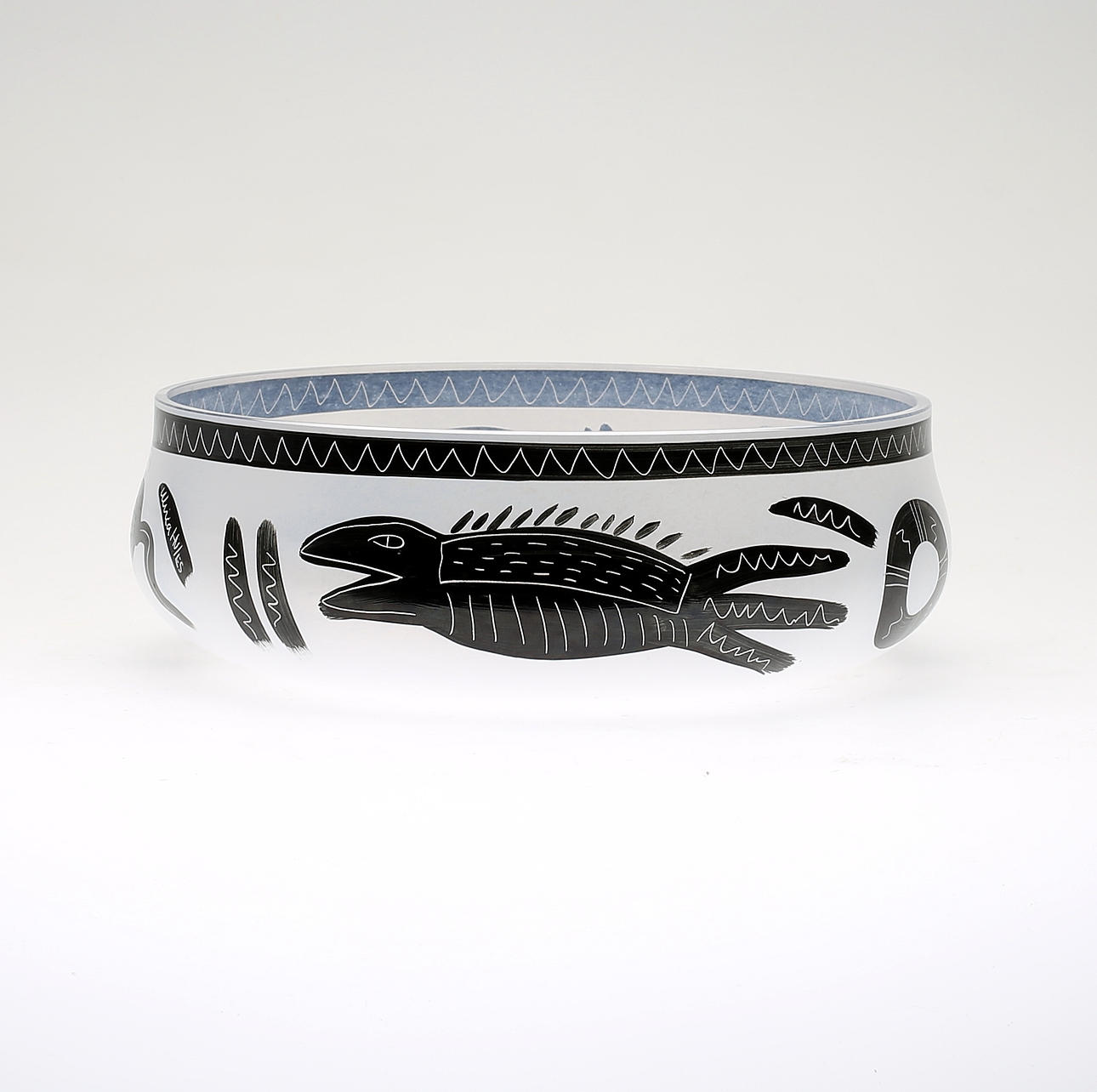 ULRICA HYDMAN-VALLIEN. skål, glas, "Caramba", Artist Collection, Kosta Boda, signerad.