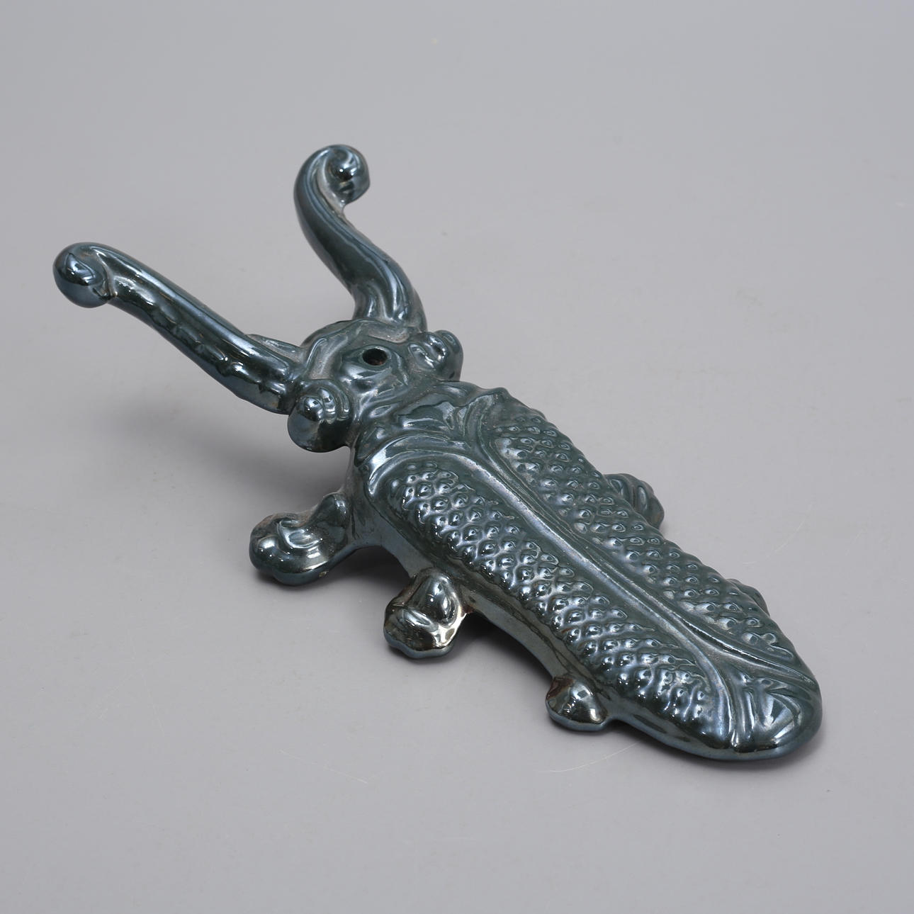 BOOT JACK, iron, Ebbes Bruk, Oskarshamn.