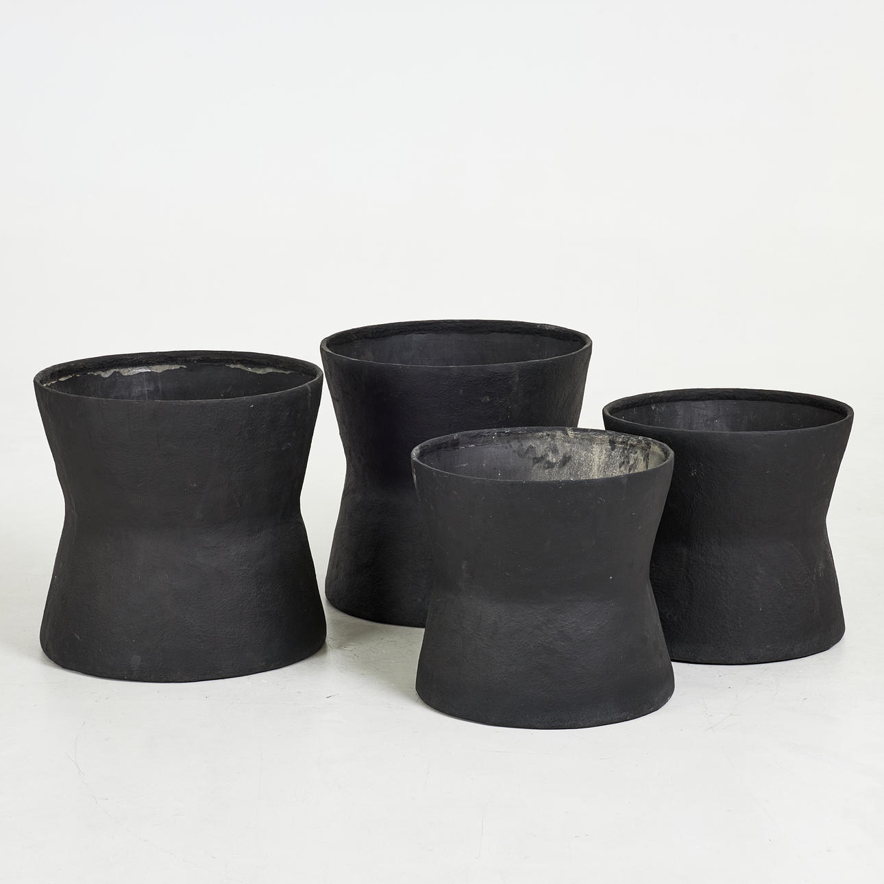 MARIE MICHIELSSEN. "Construct planter", 4 pieces, cachepot large model, papier-mâché, Serax, contemporary.