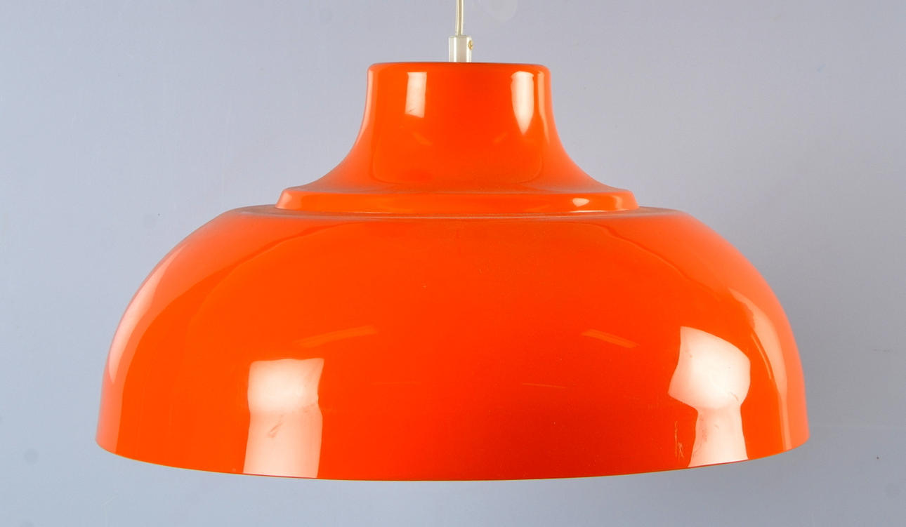 TAKLAMPA, plast, 1960/70-tal.