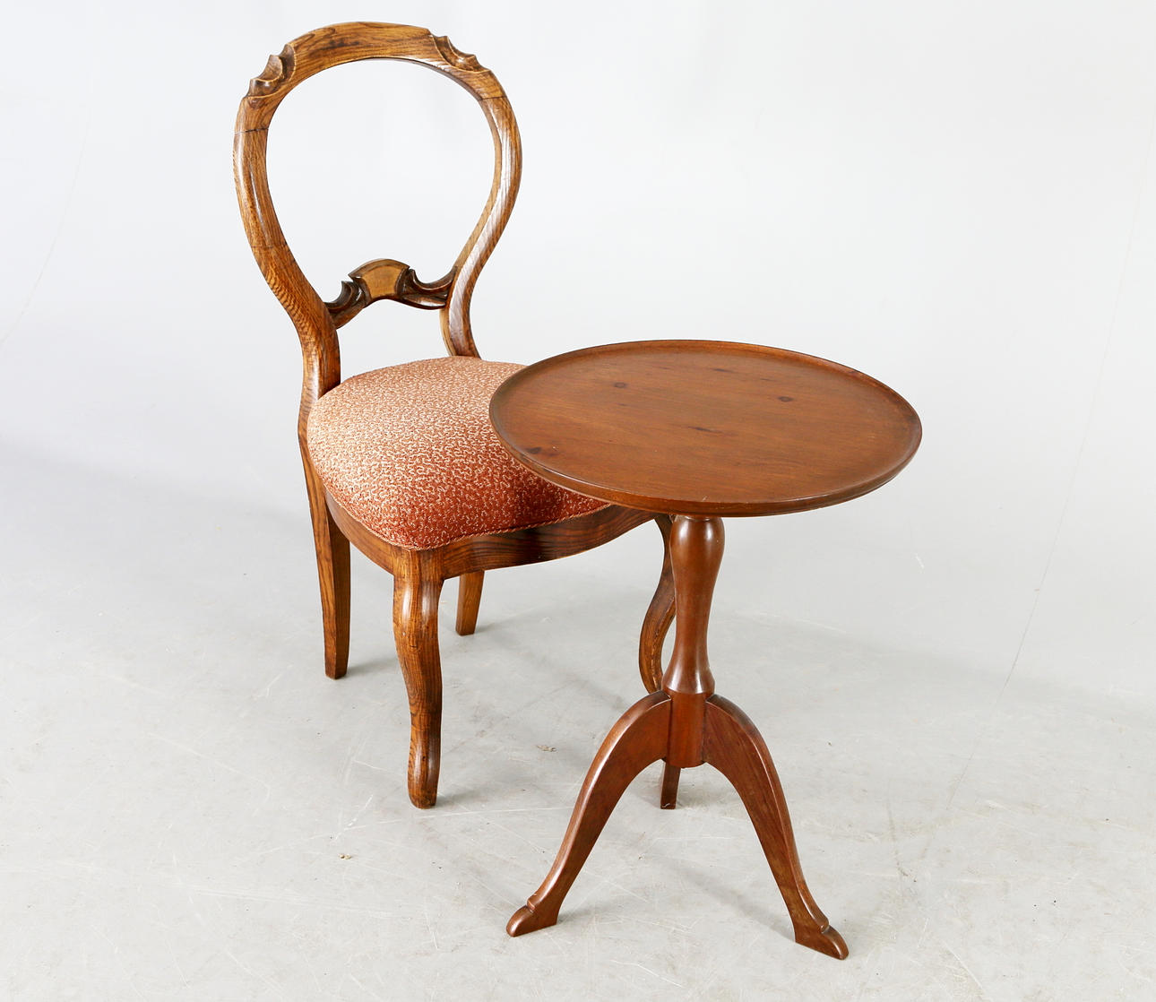 PELARBORD samt STOL, 1900-tal.