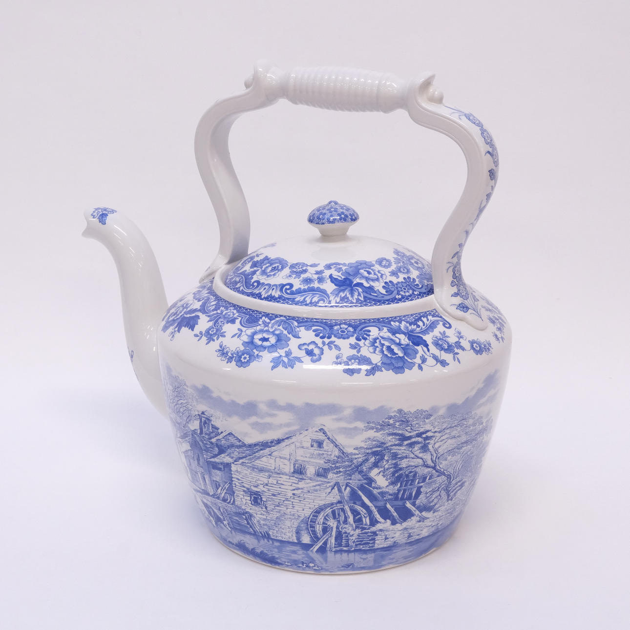 TEAPOT, "RURAL SCENES", SPODE.
