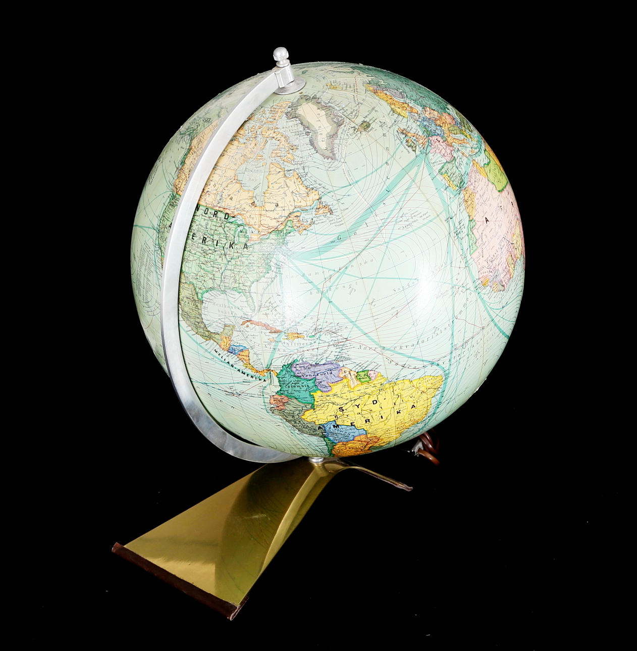 JORDGLOB, Politisk, Flemings Verlag, 1900-talets mitt.