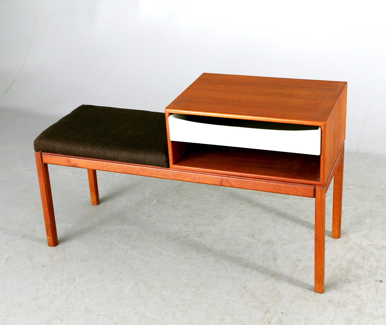 HALLMÖBEL, teak, "Rally", Bra Bohag, Tingströms, 1900-talets mitt.