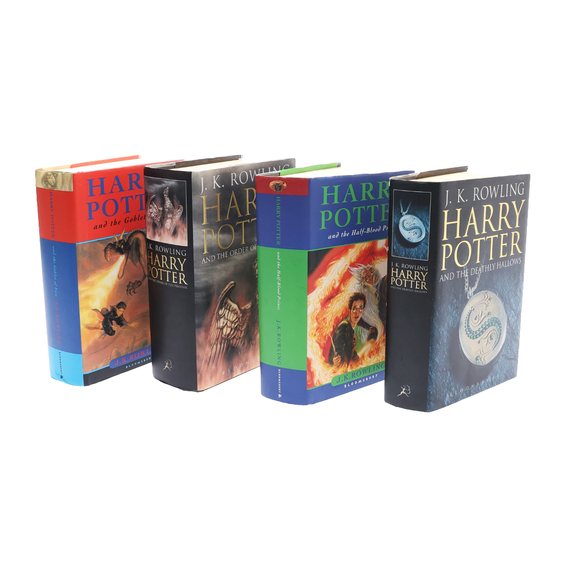 4 HARRY POTTER FIRST EDITIONS.