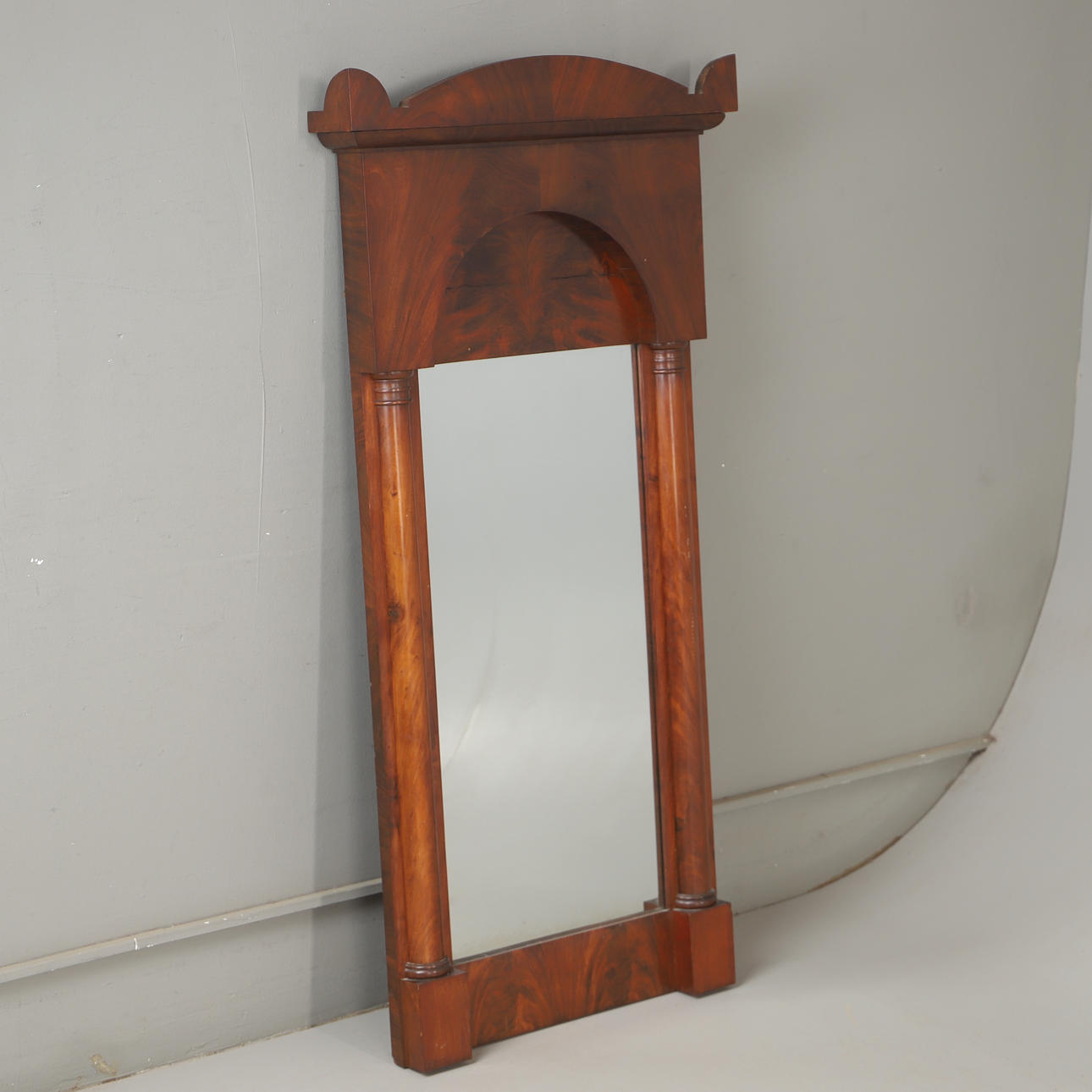 MIRROR, mahogany, Empire.