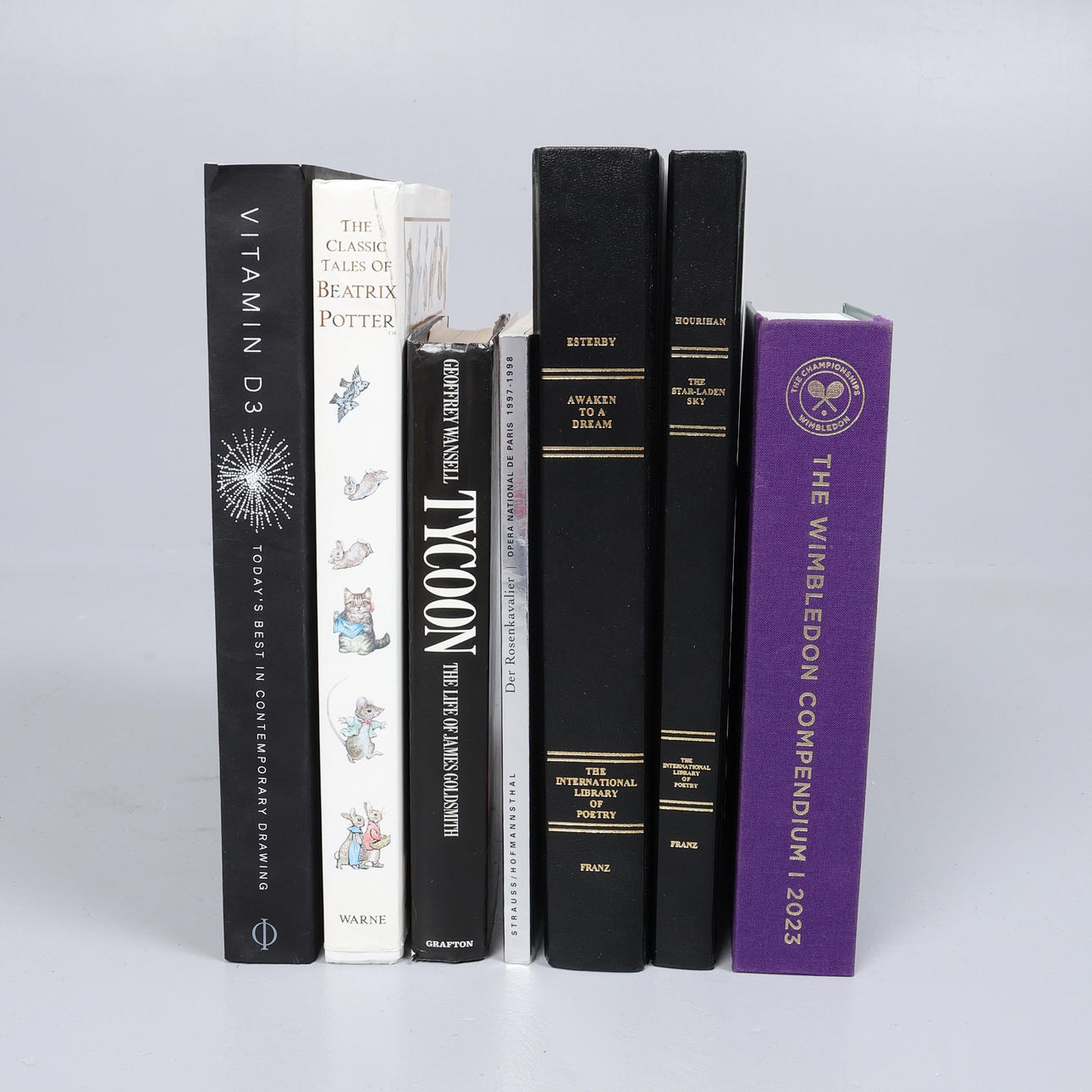 MIXED BOOK LOT. (7).