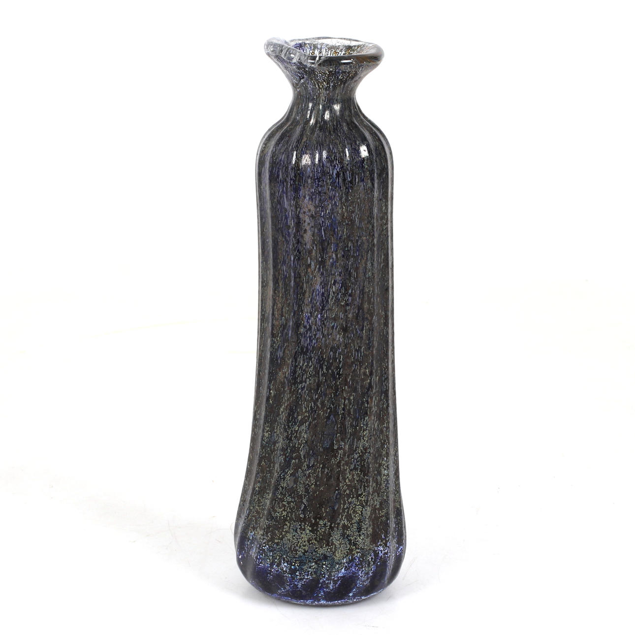 VASE, glass. 20th century.