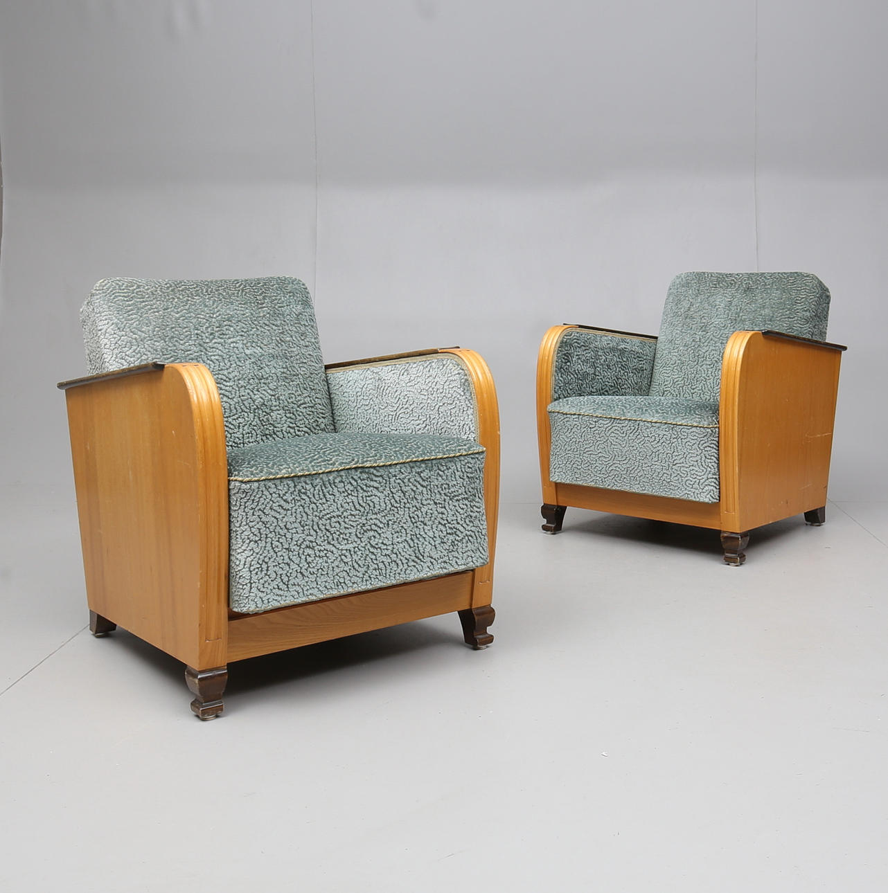 FÅTÖLJER 1 par, art deco, 1920-/30-tal.