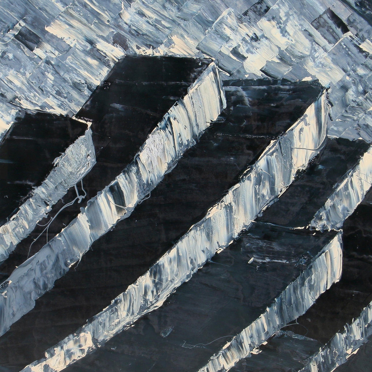 JAN ED. Olja på papper, signerad.