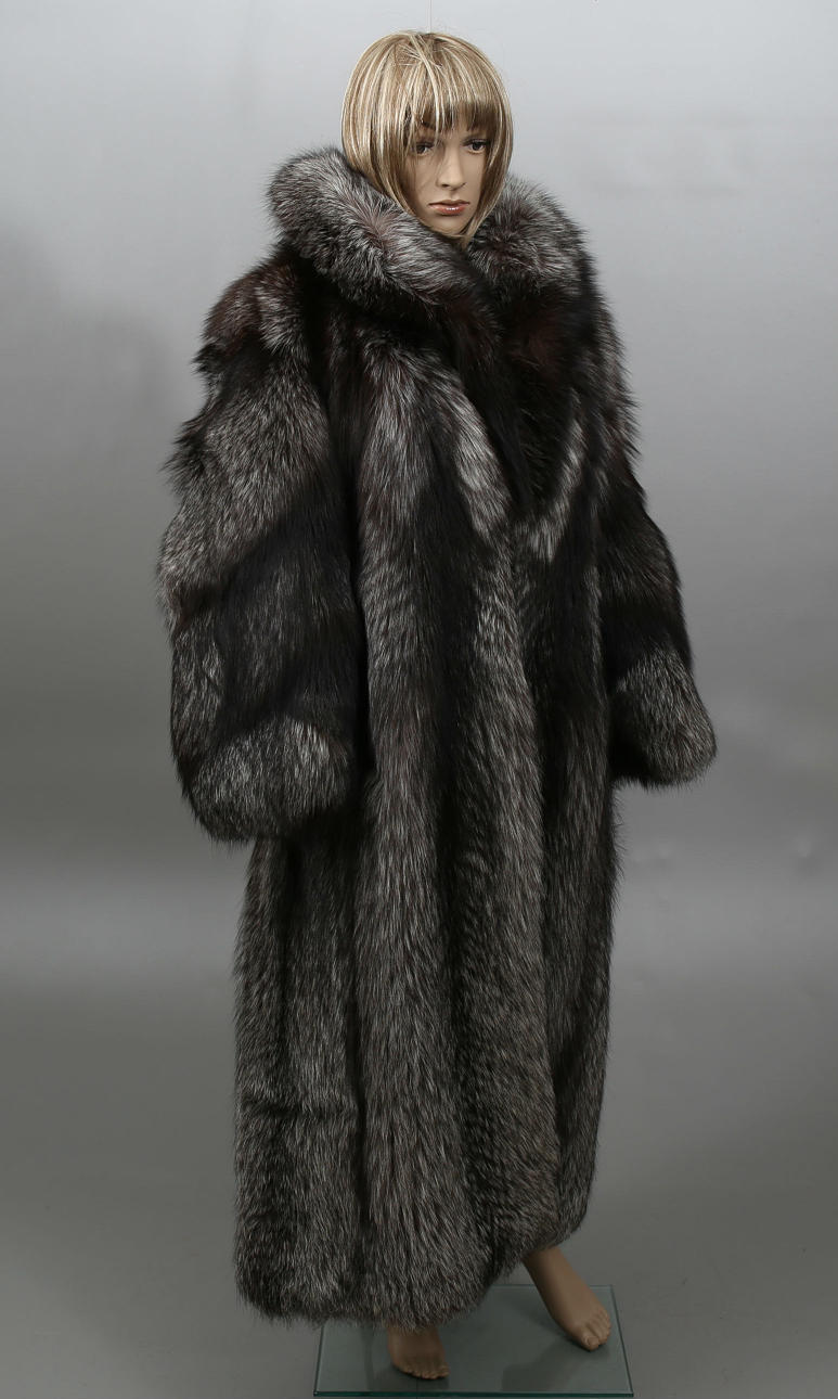 PÄLS, silverräv, 1900-2000-tal.