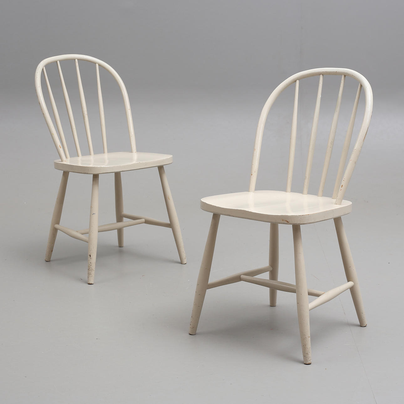 CHAIRS, a pair, possibly Nässjö stolfabrik.