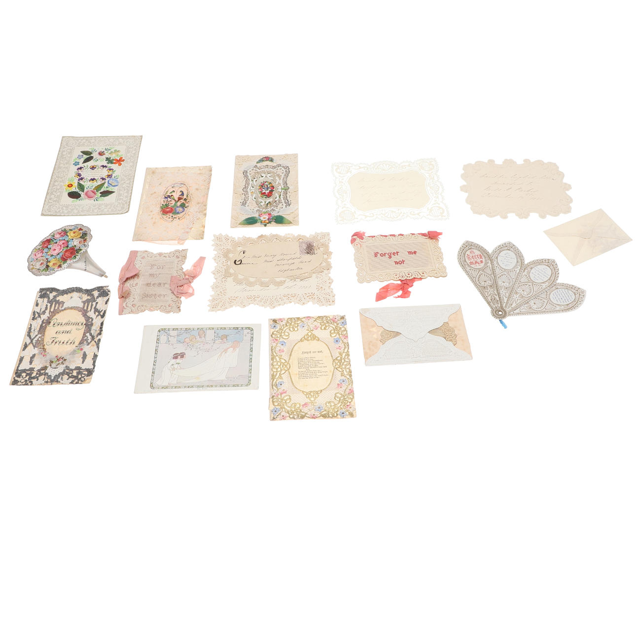 VICTORIAN VALENTINE CARDS.