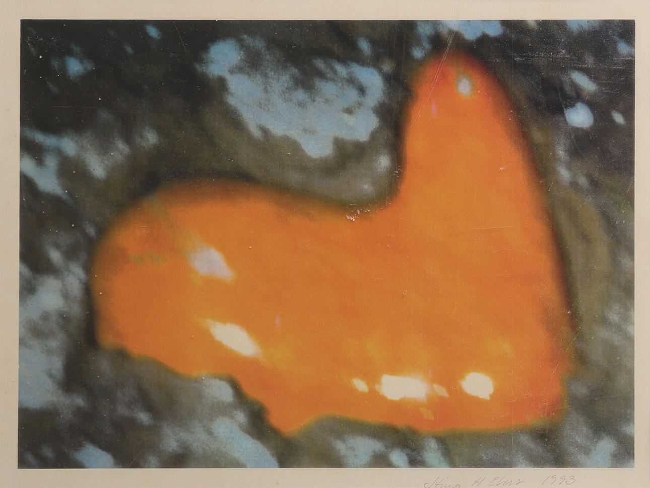 STINA EBERS 1962-2025. POSSIBLY PHOTOLITHOGRAPH, SIGNED AND DATED 1993.