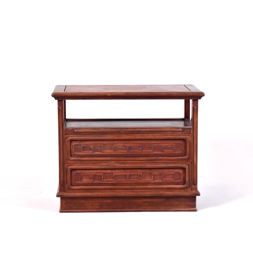 SIDEBOARD/BEDSIDE TABLE, China, 20th century.
