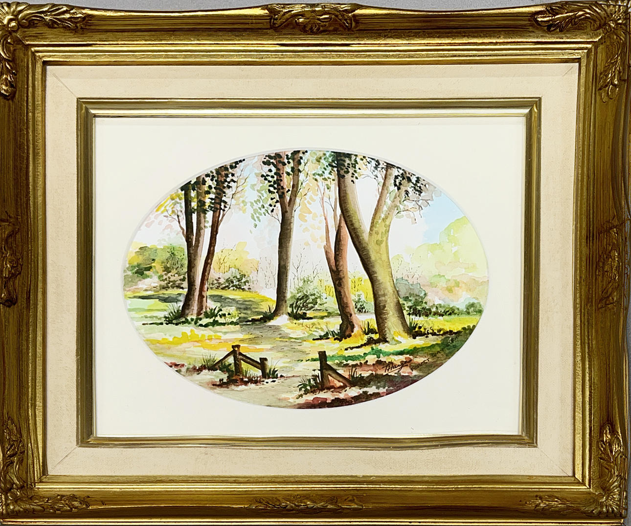 EPPING FOREST WATERCOLOUR.