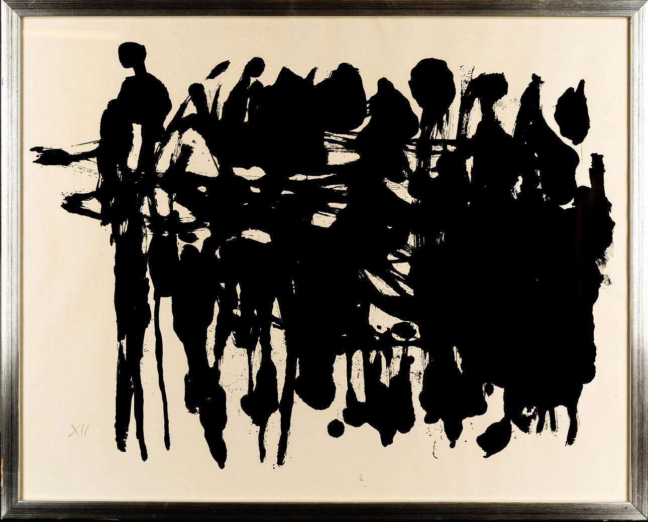 MALTE NYBERG TOLF. Lithograph, monogram signed, numbered 74/807.