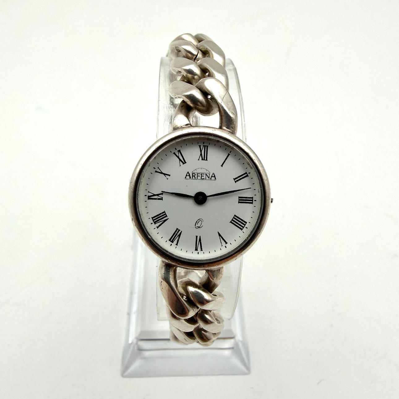 ARFENA, wristwatch, quartz, silver (835).
