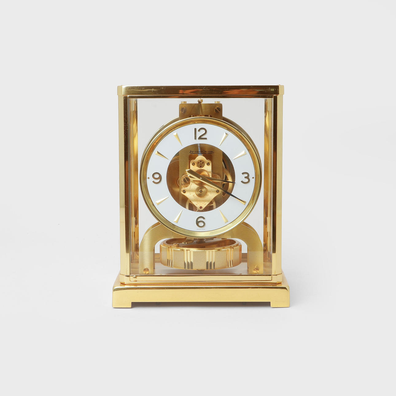 JAEGER-LECOULTRE. Bordsur, "Atmos" 1970-tal.