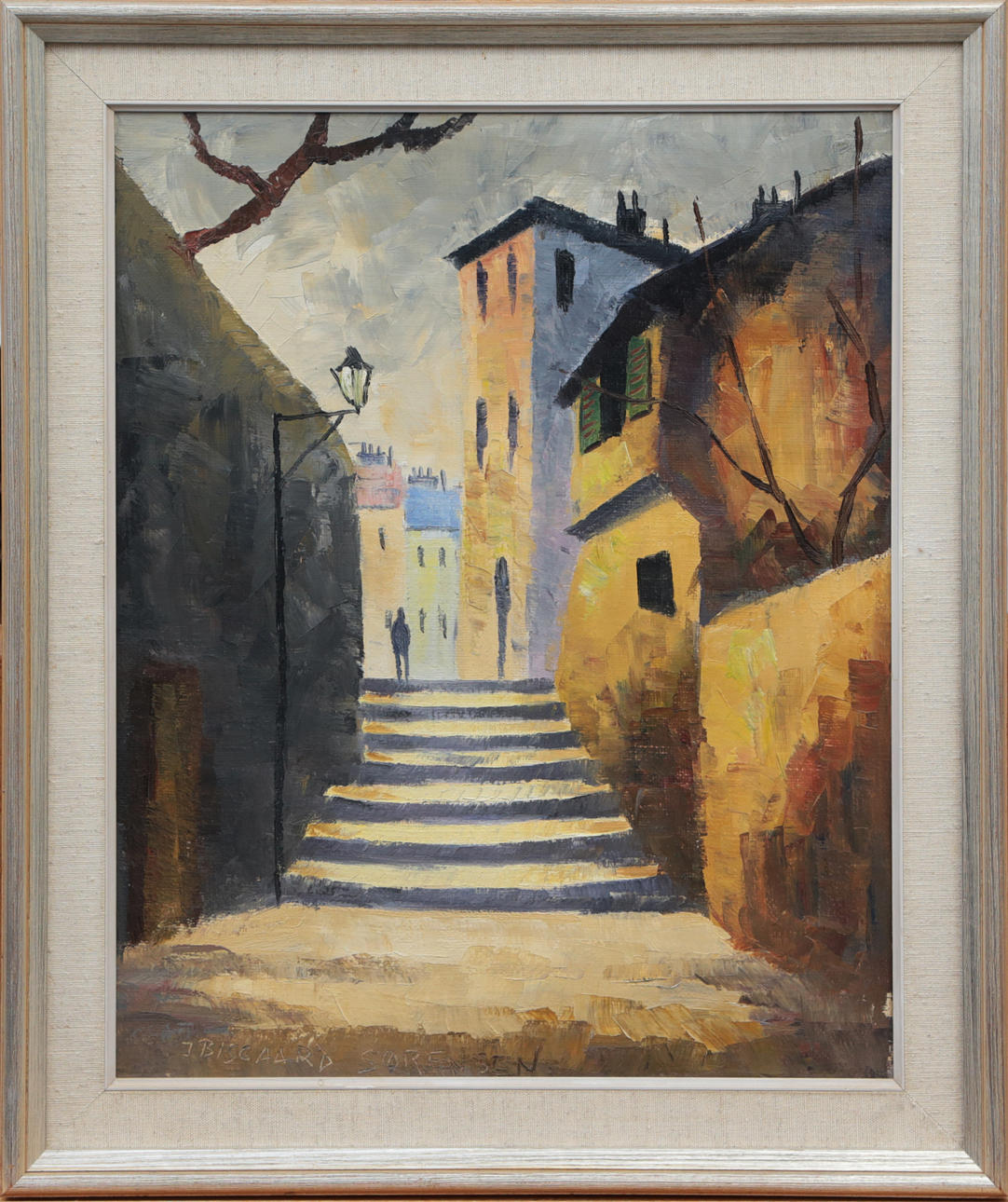 OIDENTIFIERAD KONSTNÄR. OIL, on canvas, signed.