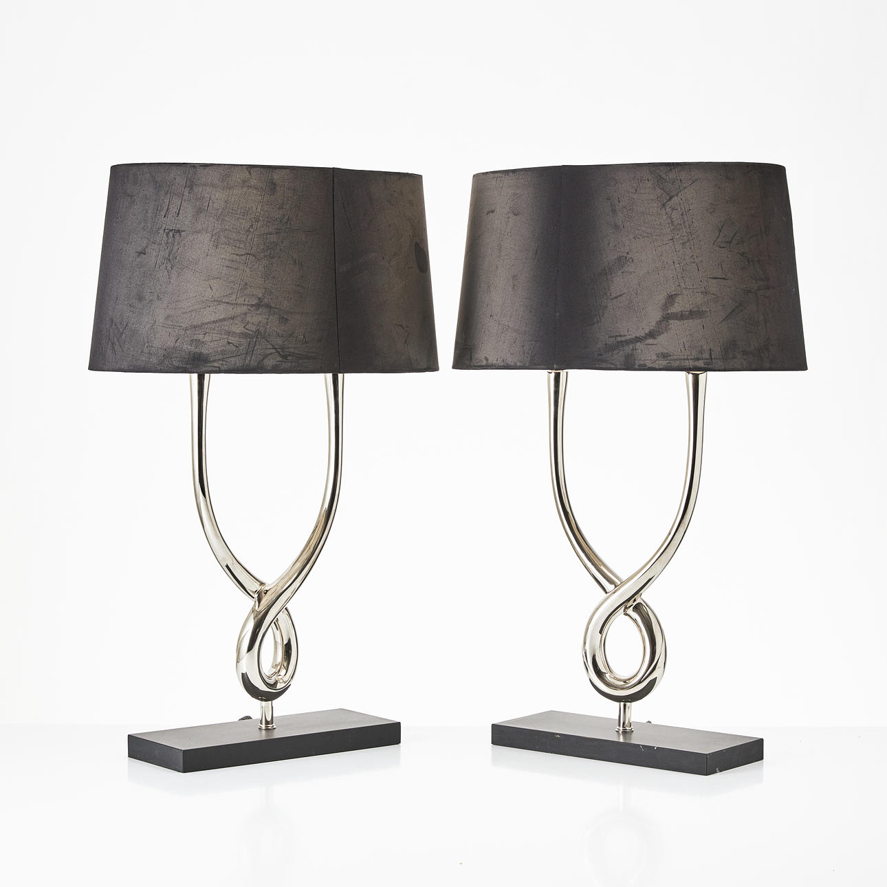 PORTA ROMANA, table lamps, a pair, model SLB/12.