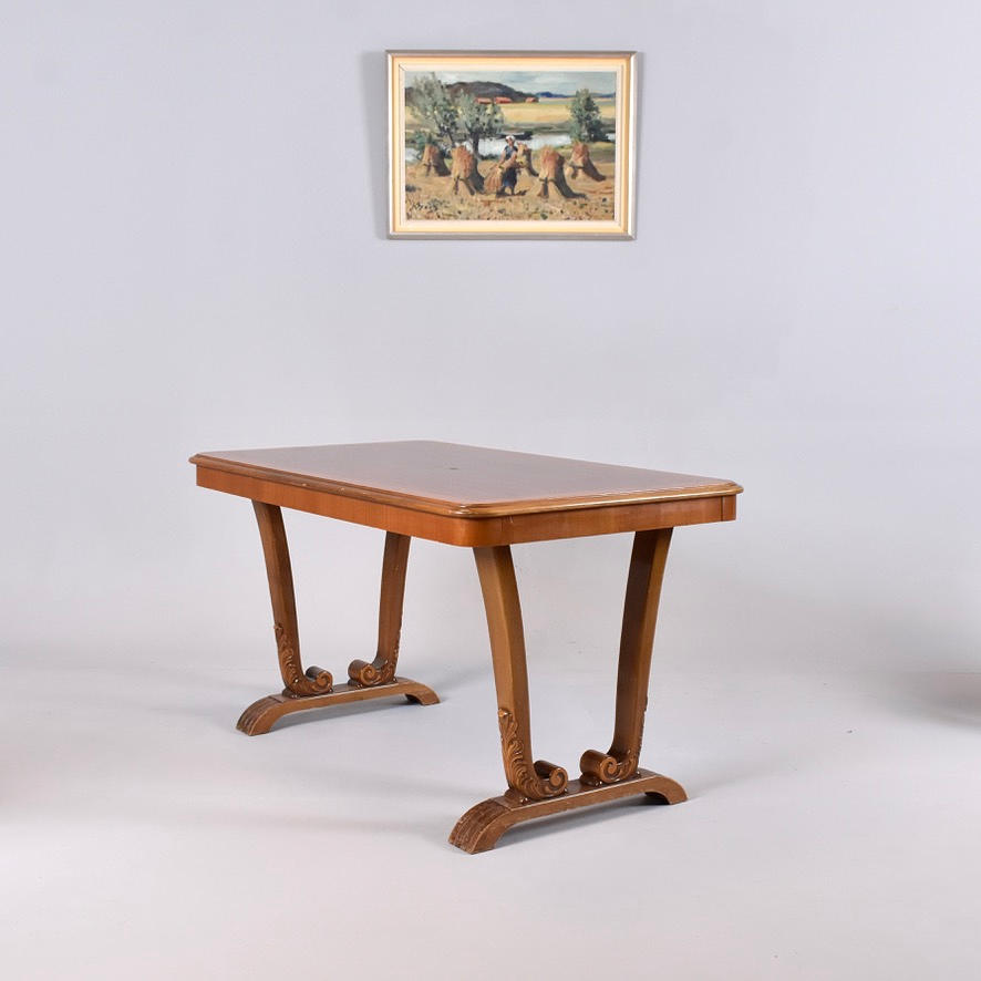 Dining table, Art Deco, 1930s/40s.