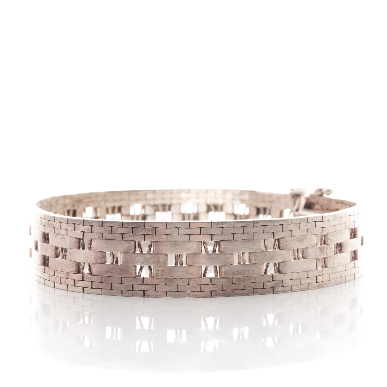 BRACELET, Rigid, Silver.