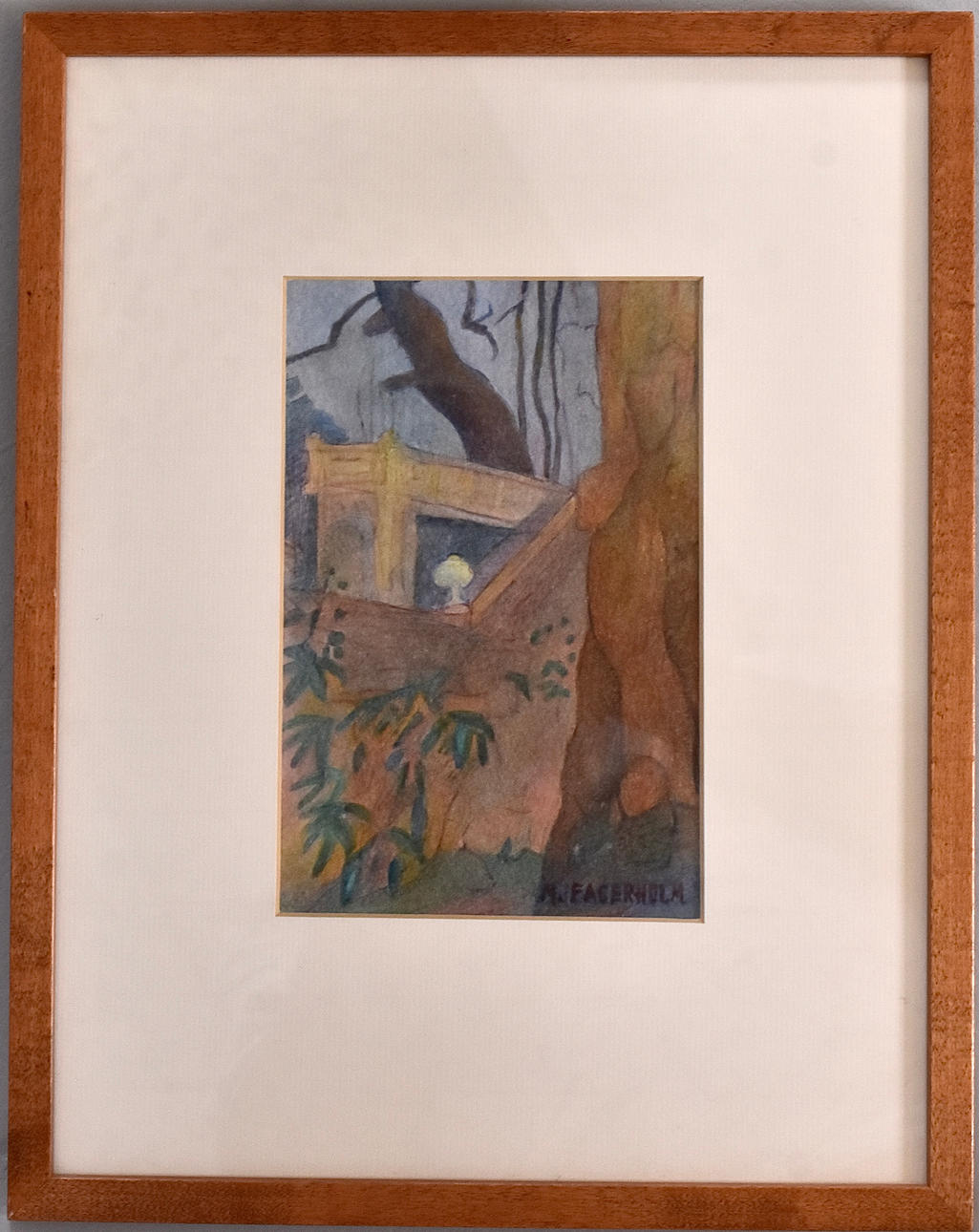 MAUD FAGERHOLM. Pastel.