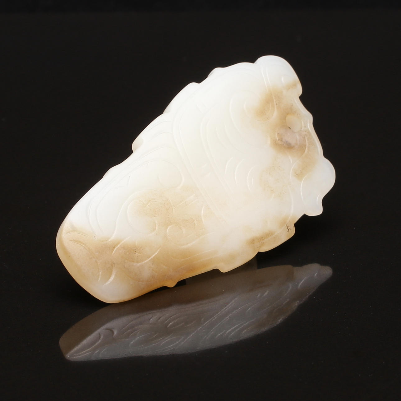 HÄNGE, jade, Kina, antagligen 1900-tal.