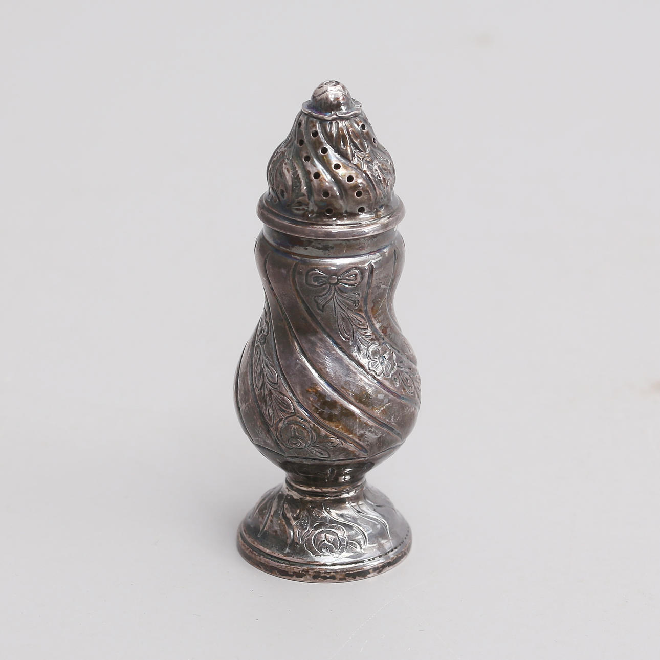 SILVER, salt cellar, 830S, weight 42 grams.