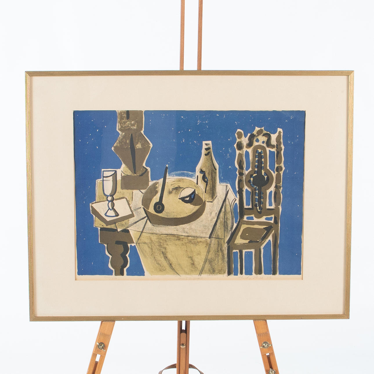 HARDY STRID. Colour lithograph, signed and numbered.