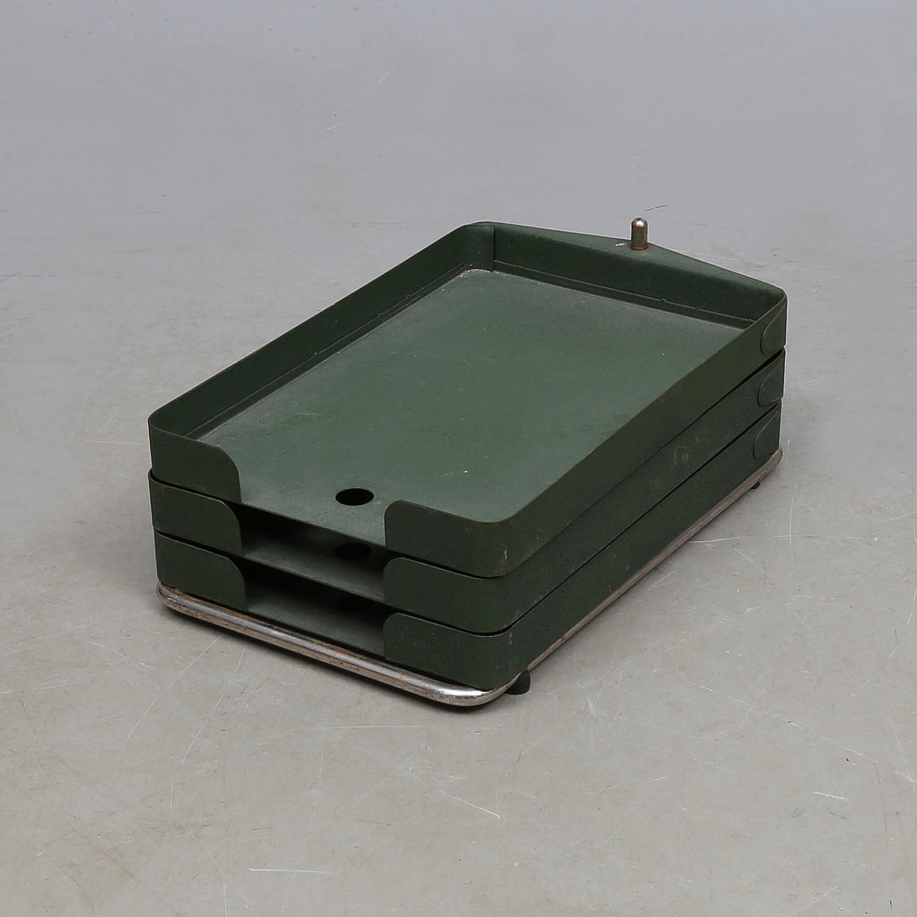 DOKUMENTSTÄLL, plåt, 1900-talets mitt.