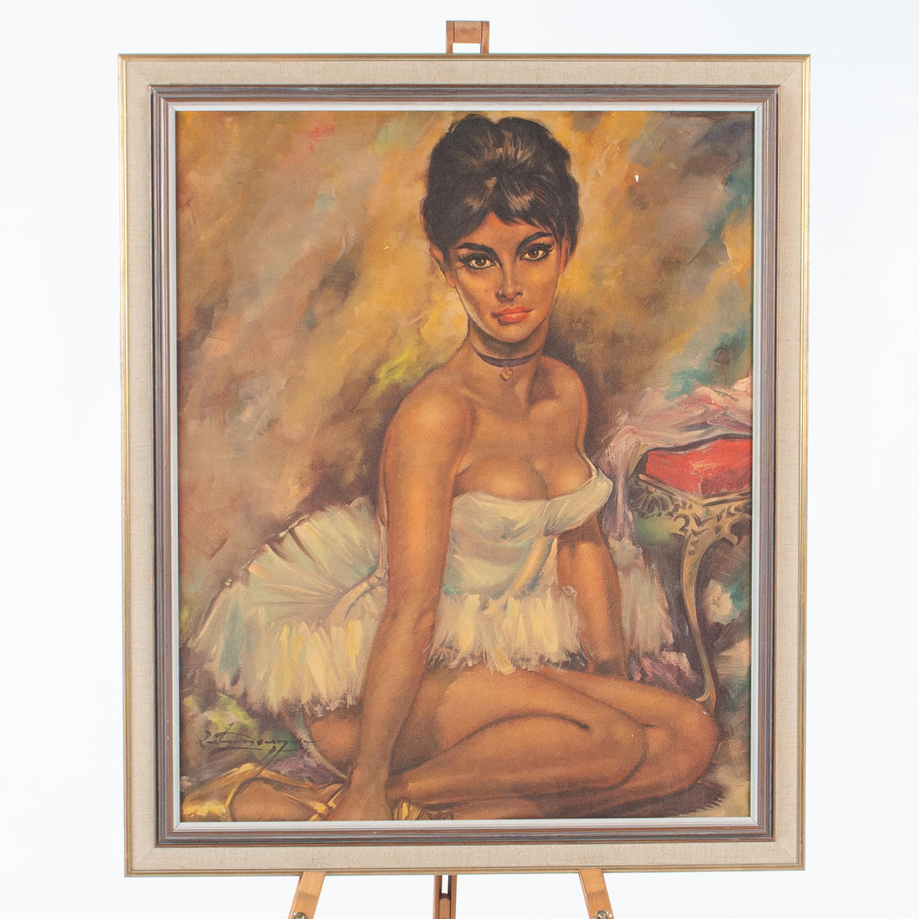 CURT TAARNVANG. "Ballerina" offset print.