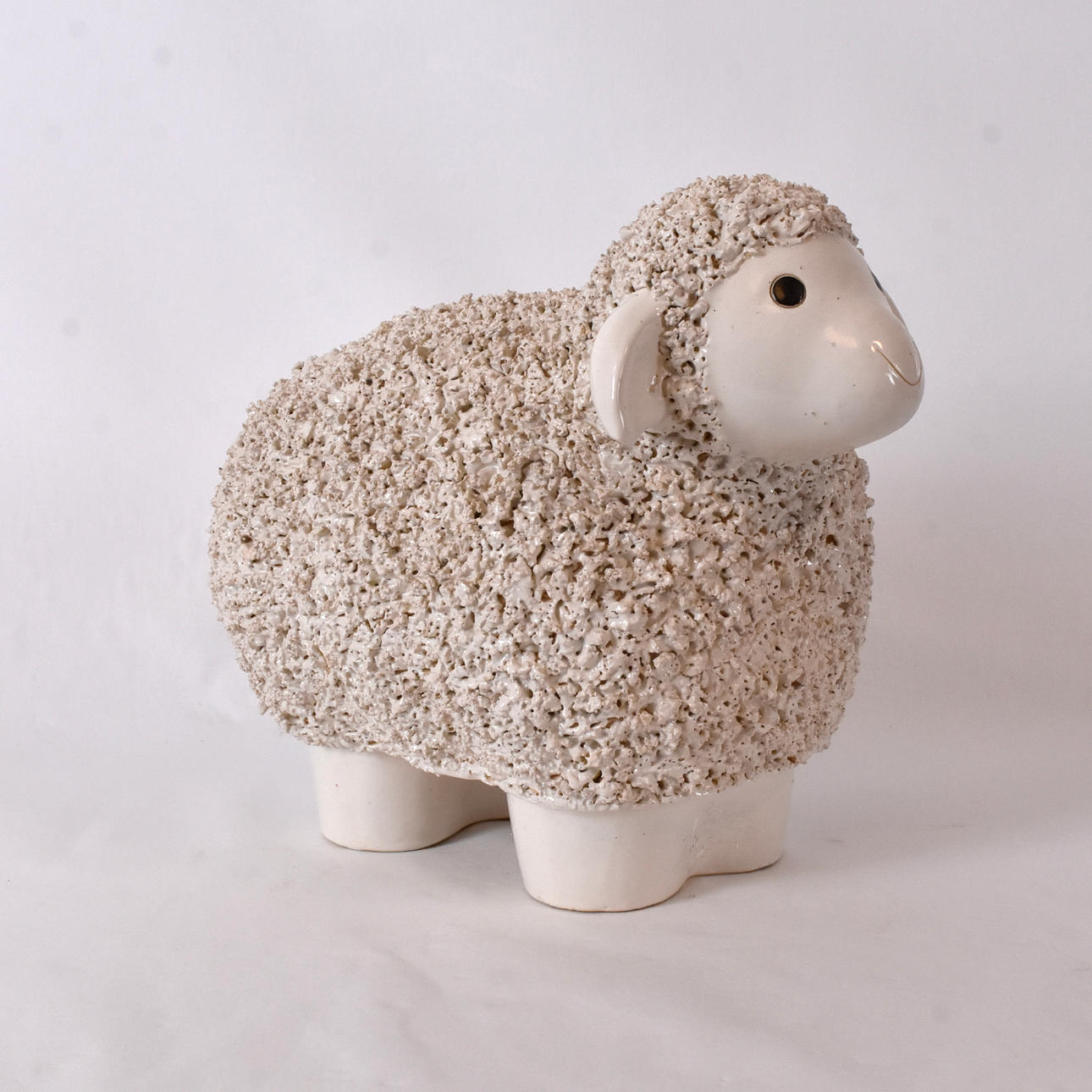 SHEEP, ceramic, modern manufacture.