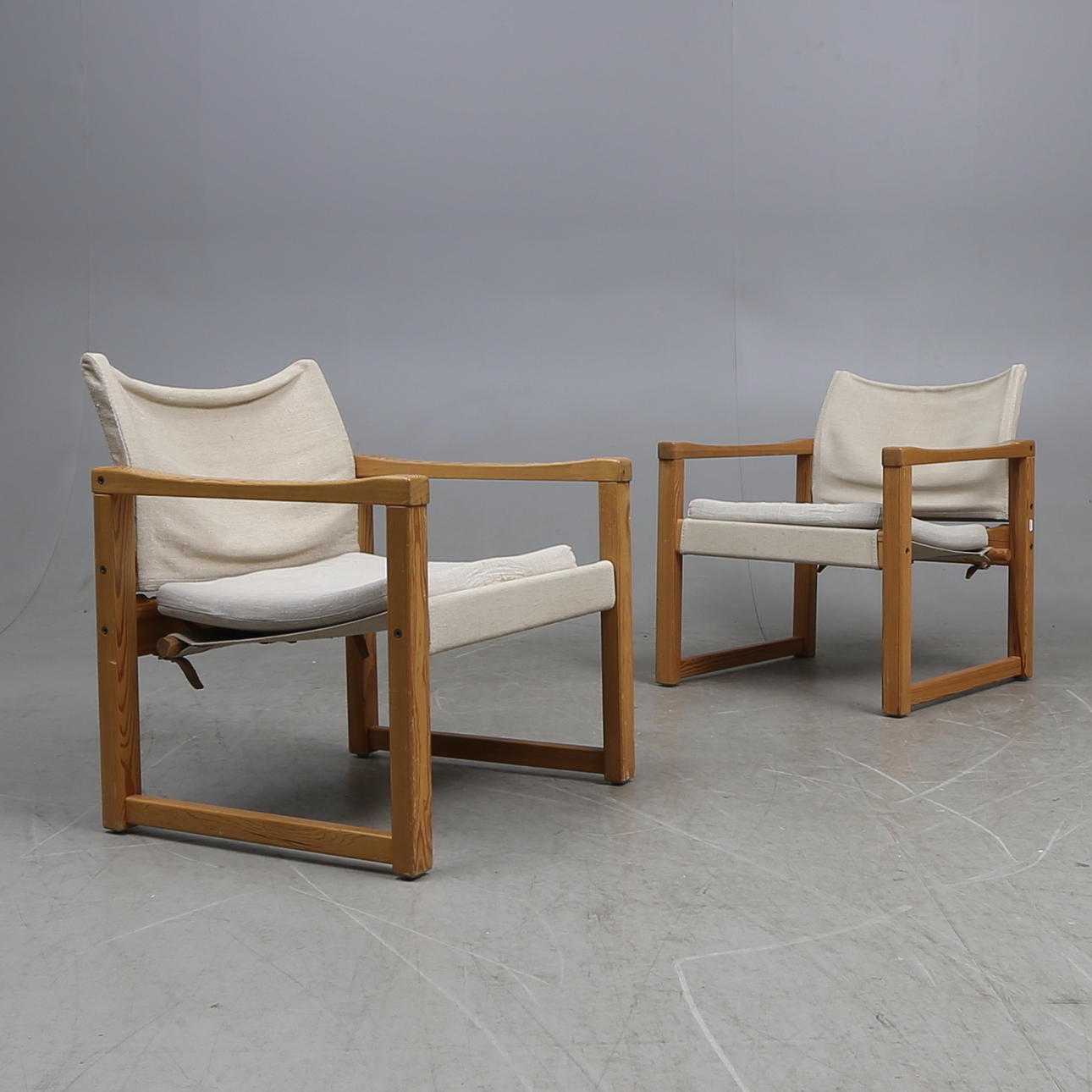 FÅTÖLJER, ett par, "Diana", Karin Mobring, IKEA, 1900-talets andra hälft.