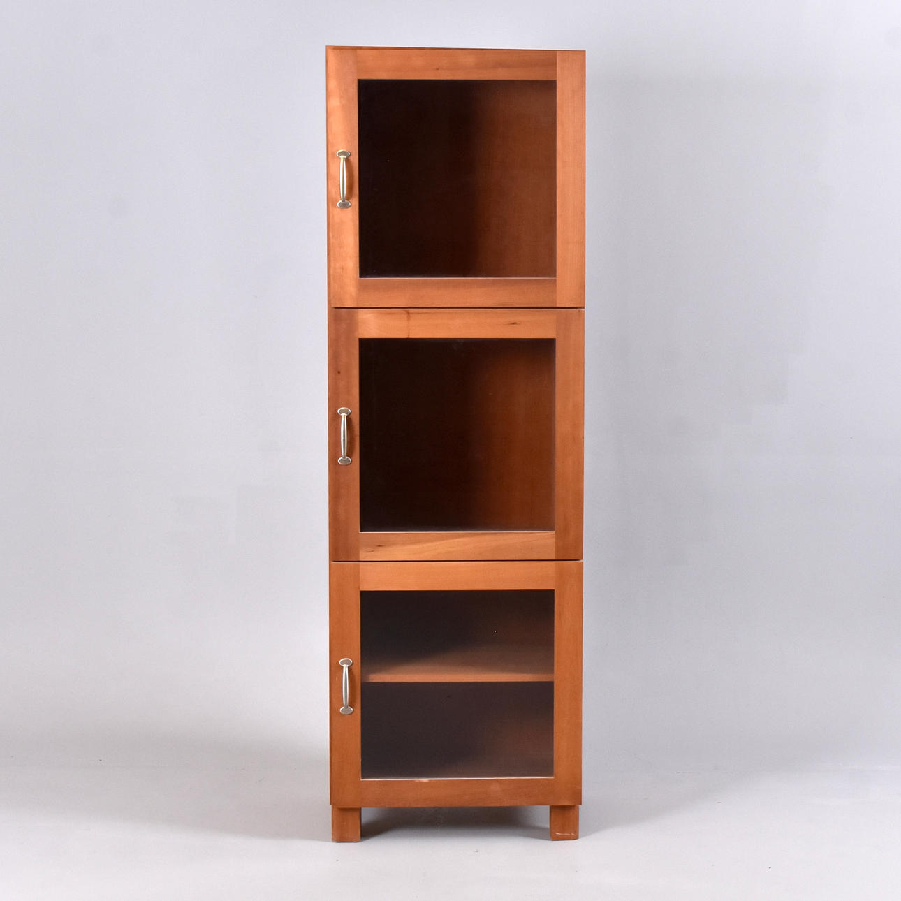 CABINET/display cabinet, oak, contemporary.
