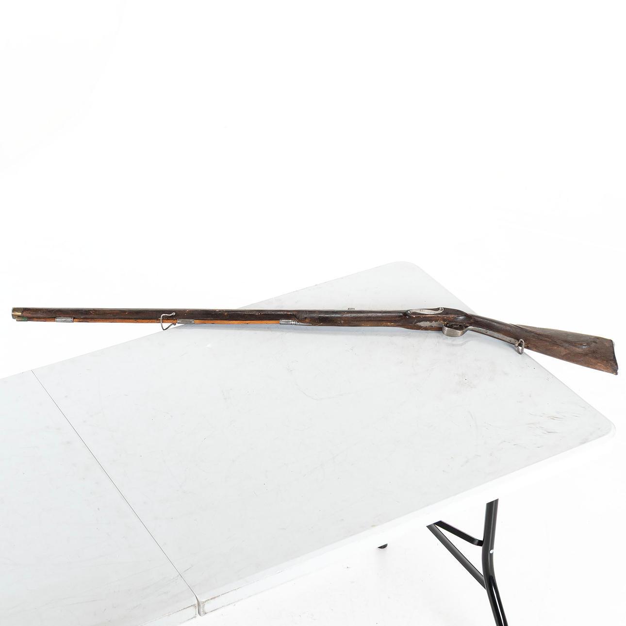 PERCUSSION RIFLE, 19th century.
