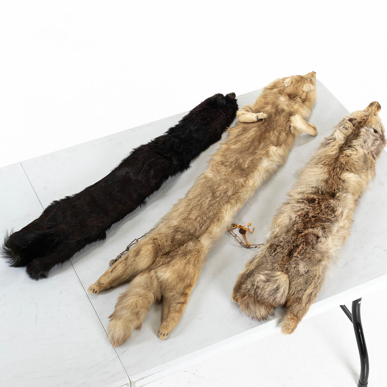 FOX FUR BOA, 3 pcs.