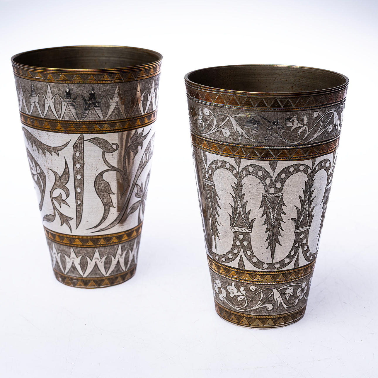 BEAKER, so-called lassi beaker, India.
