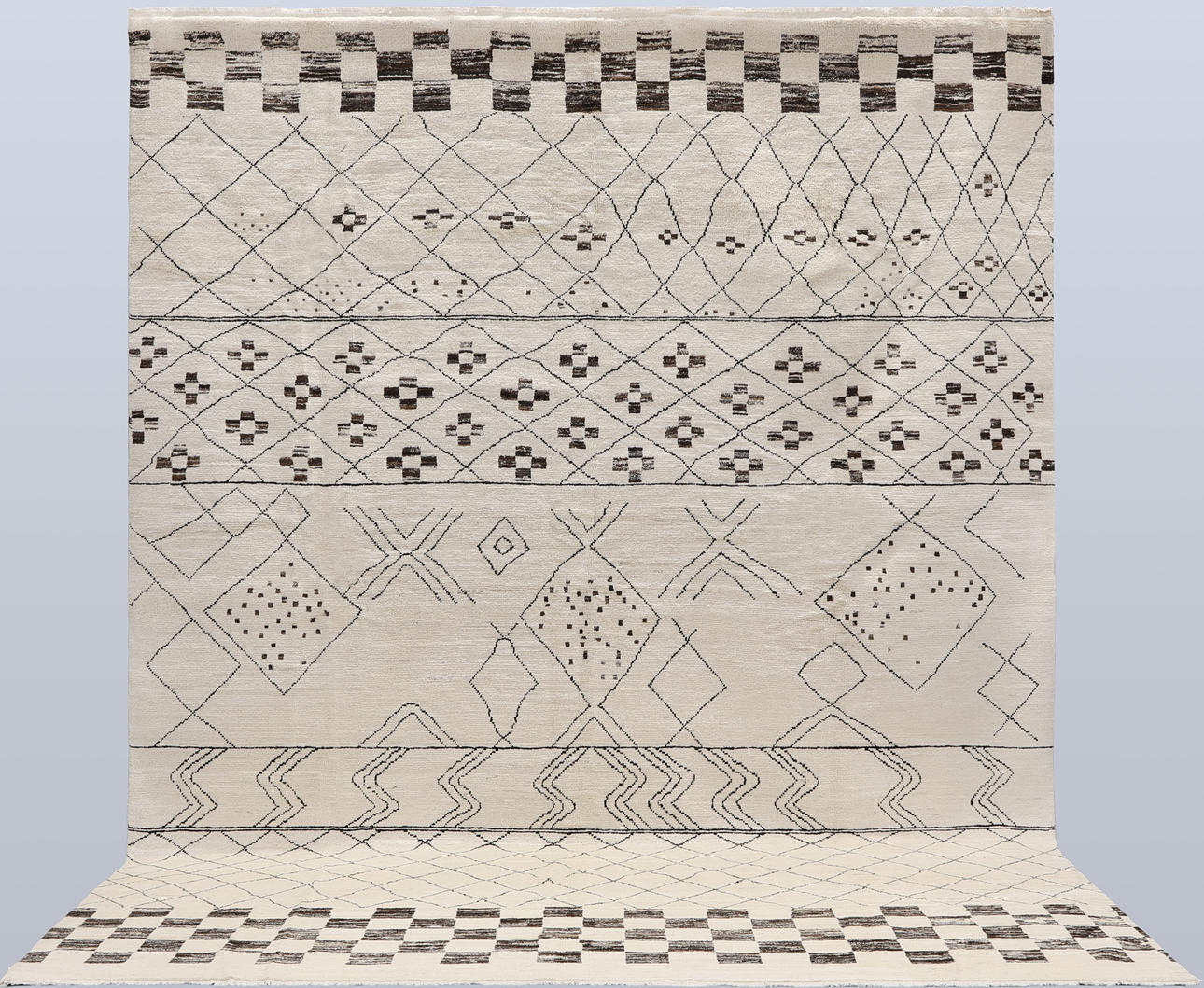 CARPET. Morocco, 397 x 294 cm.