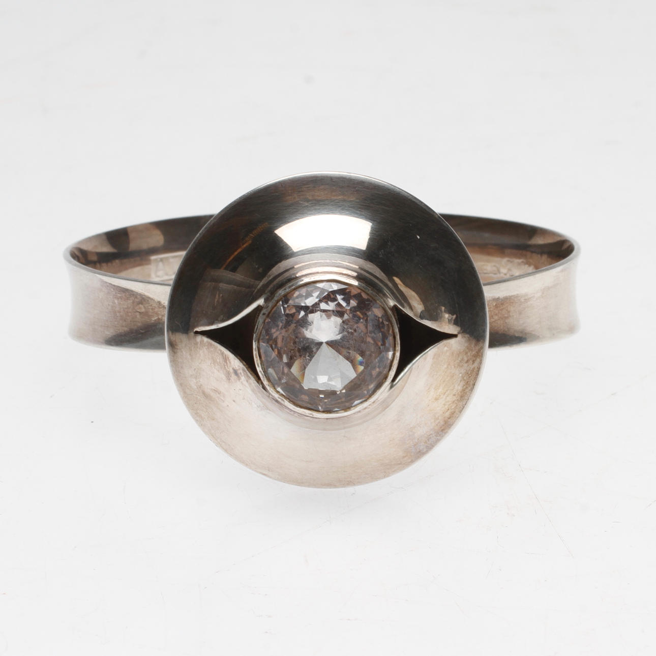 ARMBAND, silver, Ke Palmberg, Alton, Falköping, 1974.