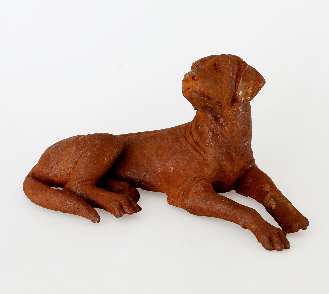 SKULPTUR, hund, metall, 1900-tal.