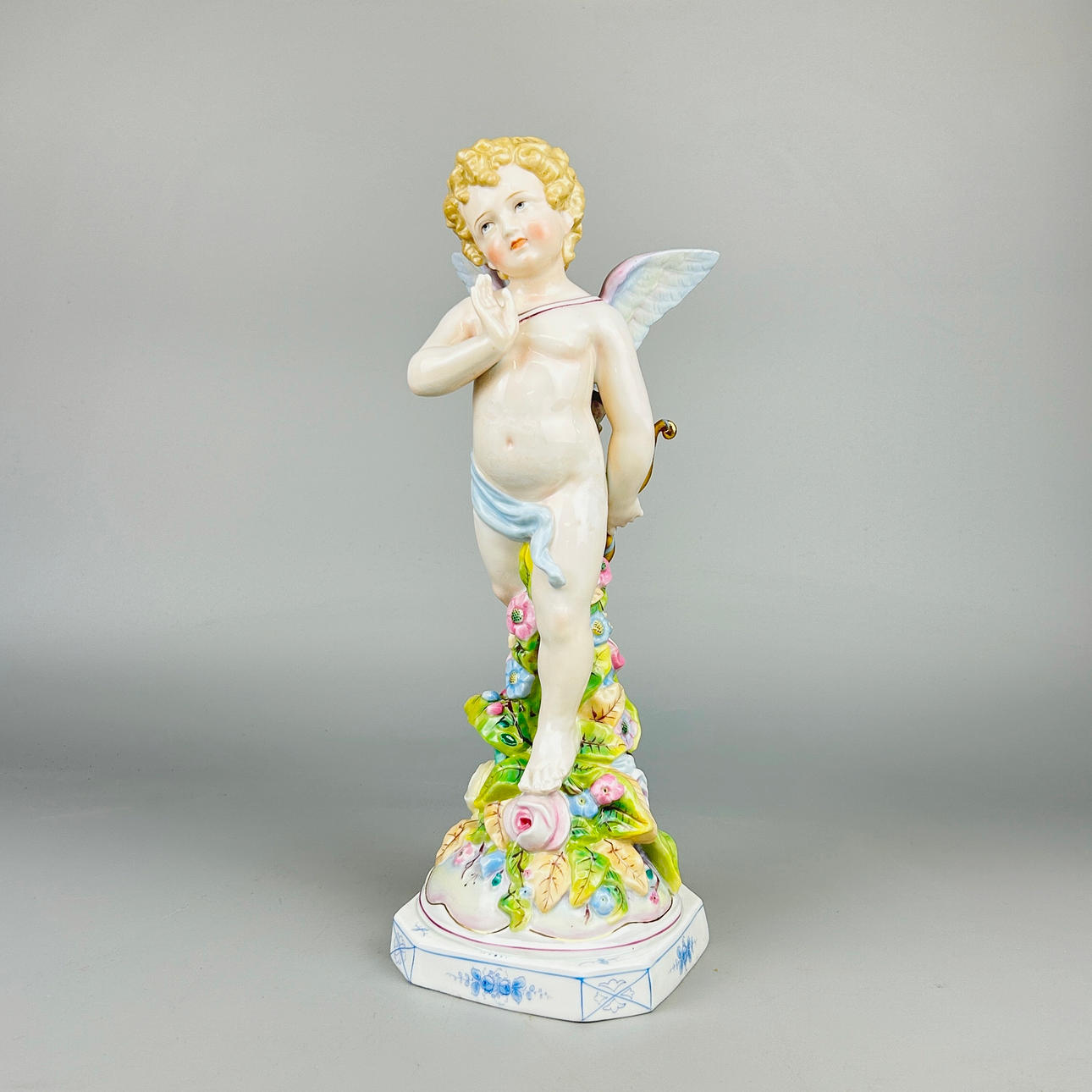 GERMAN PORCELAIN CHERUB.
