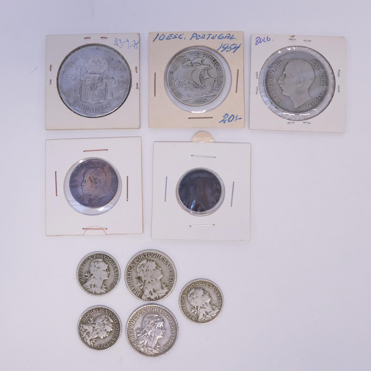 COIN COLLECTION, MOSTLY SILVER.