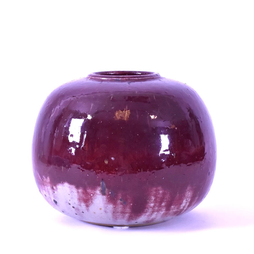 THORVALD BRIX. vase, stoneware, own studio Långhult.