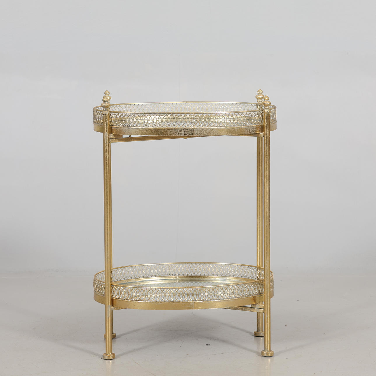 DRINKS TABLE mirror / metal.
