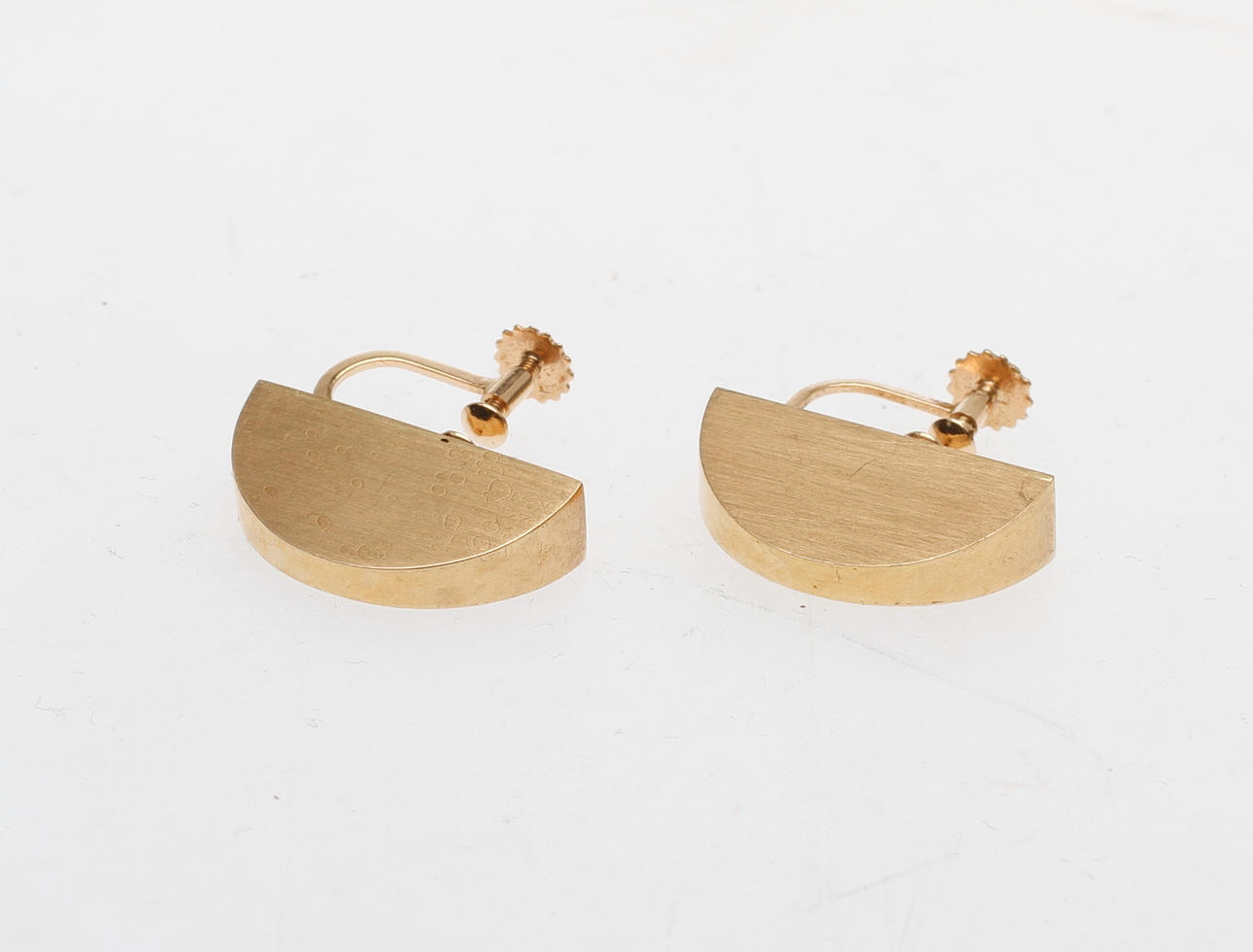 ÖRHÄNGEN, 18k guld, Elon Arenhill, vikt ca 5,2 gram.