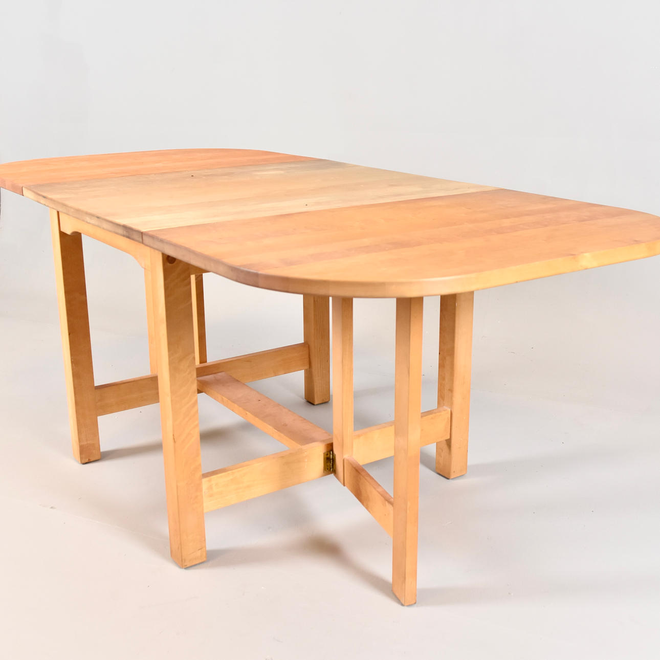 NILS-GÖRAN GUSTAFSSON. DROP-LEAF TABLE, solid birch, Stolab Björka.