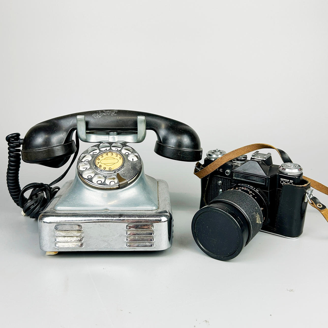 CAMERA AND TELEPHONE.
